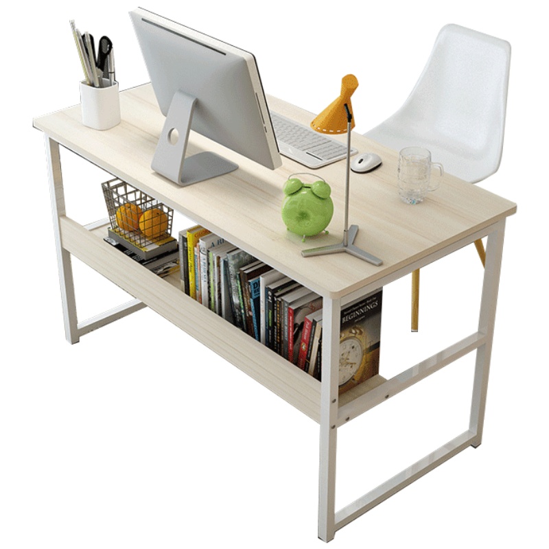 电脑桌台式桌子简约经济型卧室学生家用租房办公写字简易书桌安心抵