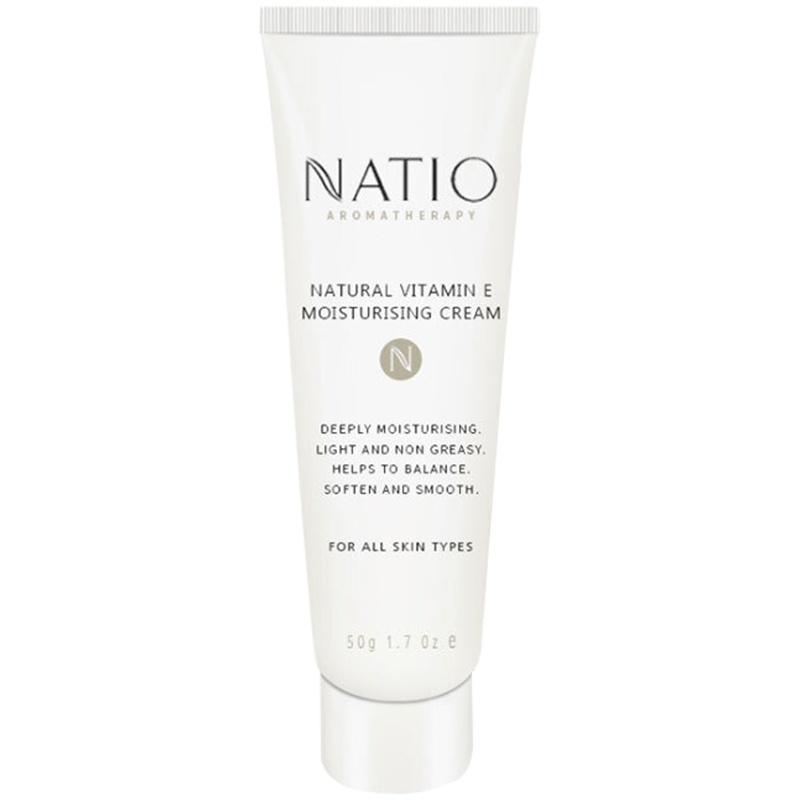 NATIO维生素E润肤乳霜50g/支 VE面霜女补水保湿淡斑淡纹 澳洲进口
