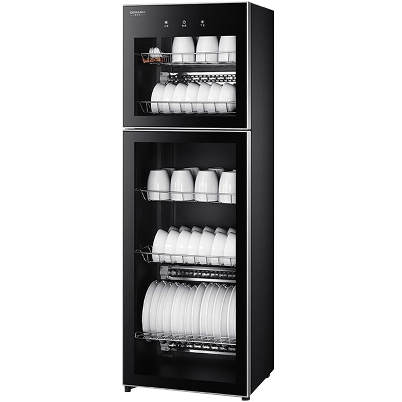 德玛仕（DEMASHI） ZTP268H-1A消毒柜家用 立式 厨房商用大容量 消毒碗柜 双开门【五层架187升】