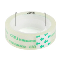 得力(deli) 透明胶带 30011 12mm*14y*38um 12卷