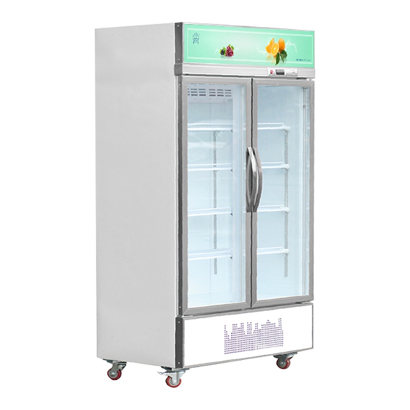 冰熊(bing xiong)LC-1200F冷藏风冷饮料柜 商超展示柜商用立式冰柜冷柜冷柜 冰吧展示柜超市冰箱