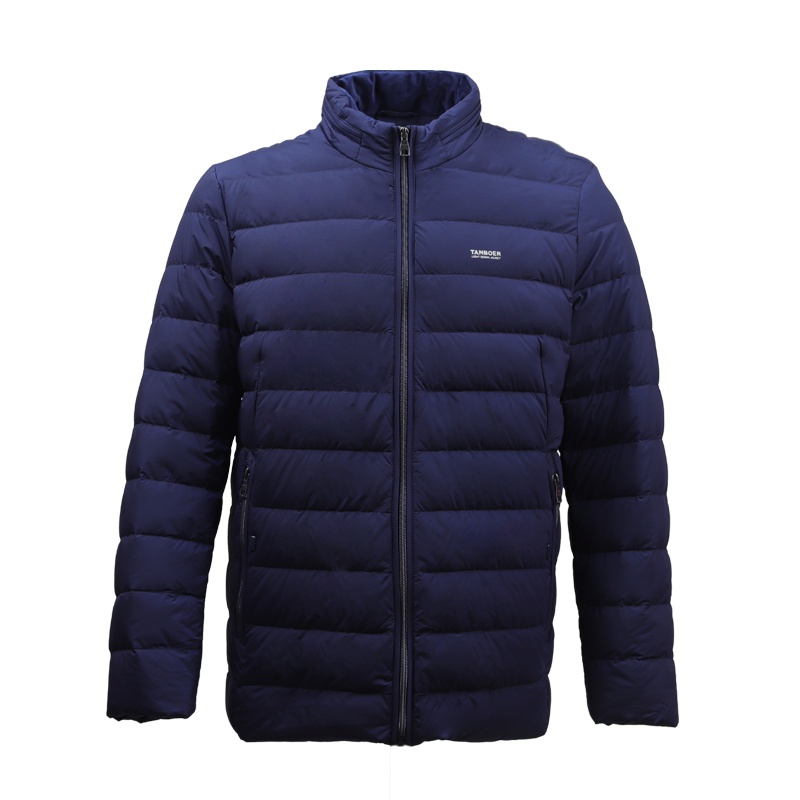 坦博尔羽绒服2018男秋冬新品短款商务休闲时尚百搭潮轻薄TF18117