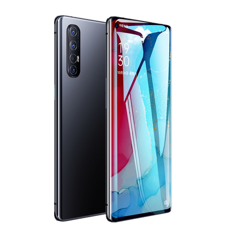 VIPin OPPO Ace2/K5/Find x2 pro/Reno3pro全屏高清二强钢化膜 双曲面钢化玻璃手机贴膜