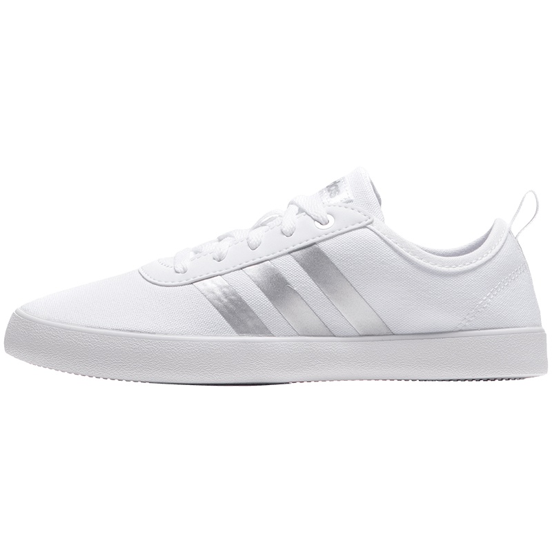 【自营】adidas阿迪达斯NEO女运动休闲休闲鞋板鞋DB0153 DB0153亮白+银金属