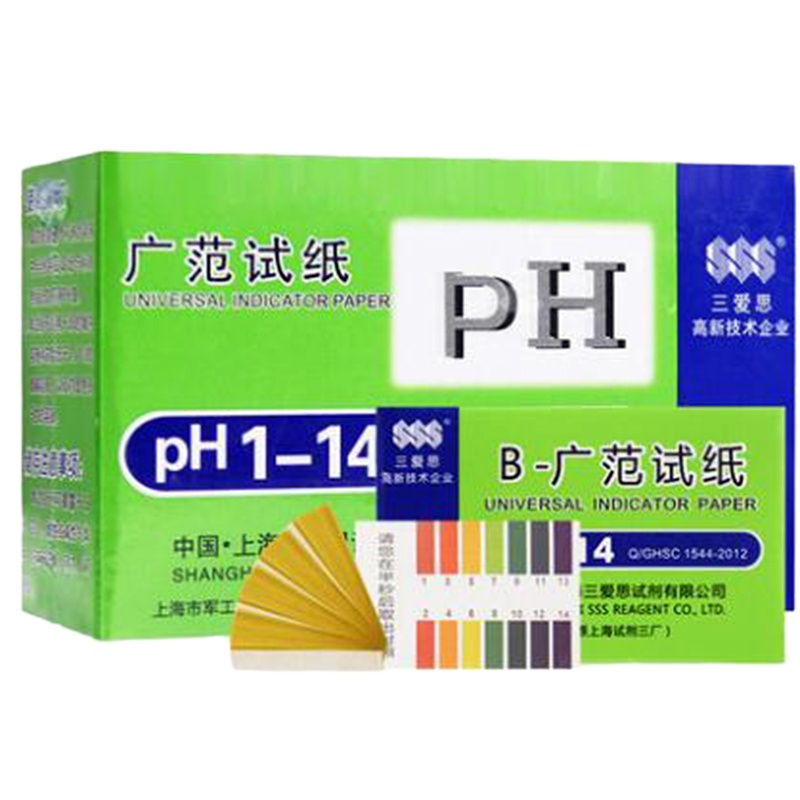 B-广范试纸 PH1-14 酸碱度检测