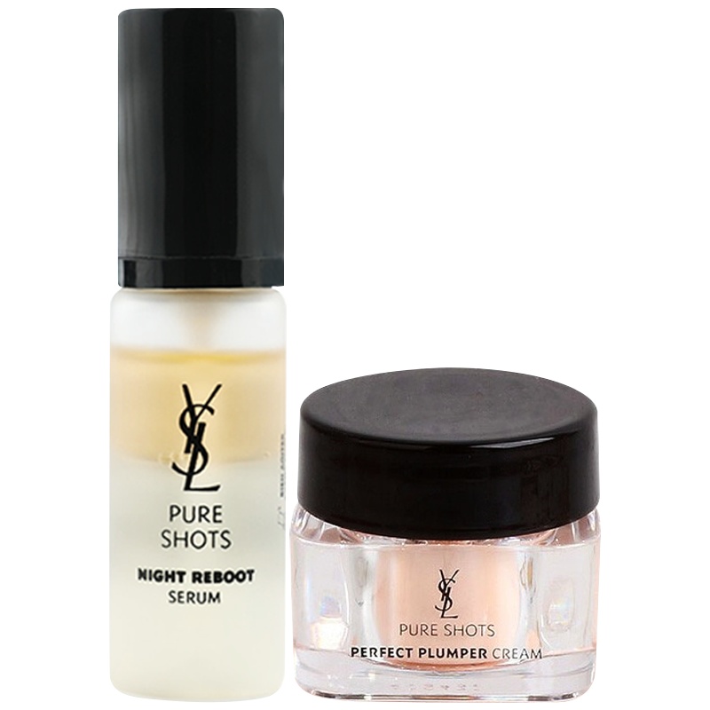圣罗兰(YSL)悦享青春夜间焕肤精华液7ml+悦享面霜7ml