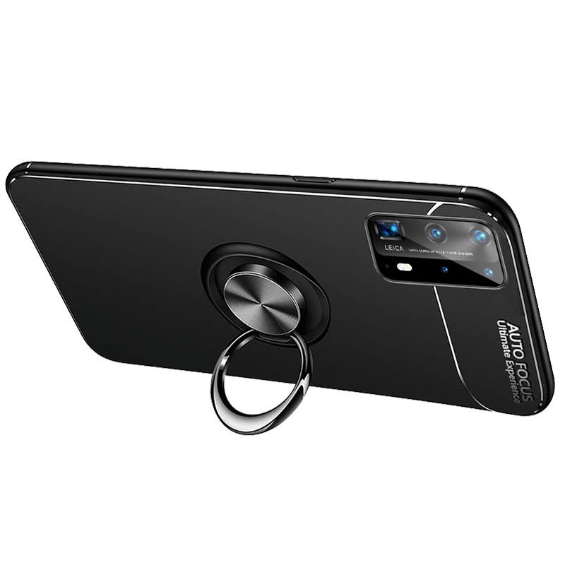 可波 华为P30pro手机壳p40pro硅胶mate30全包防摔套mate30pro轻薄磨砂软壳款磁吸手环支架壳