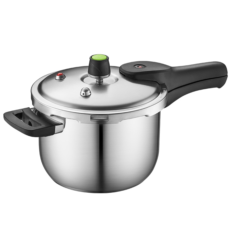 爱仕达(ASD) 锅具高压锅 20CM六保险304不锈钢燃气压力锅 电磁炉锅WG1820DN 厨房锅具