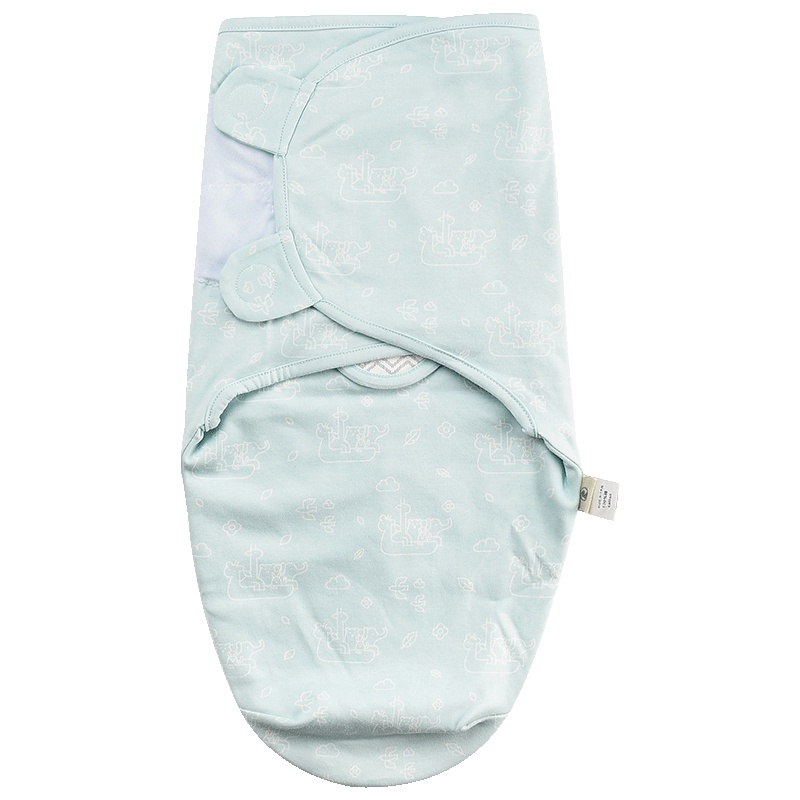 童泰TONGTAI孕婴童床上用品春夏新款初生儿裹巾0-1个月宝宝纯棉包被类防惊跳包巾330*510mm