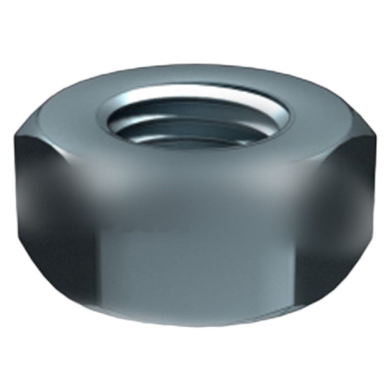 Q195(碳钢) DIN934 M16 4级 蓝白锌 六角螺母 三价 每千支 煤炭专用