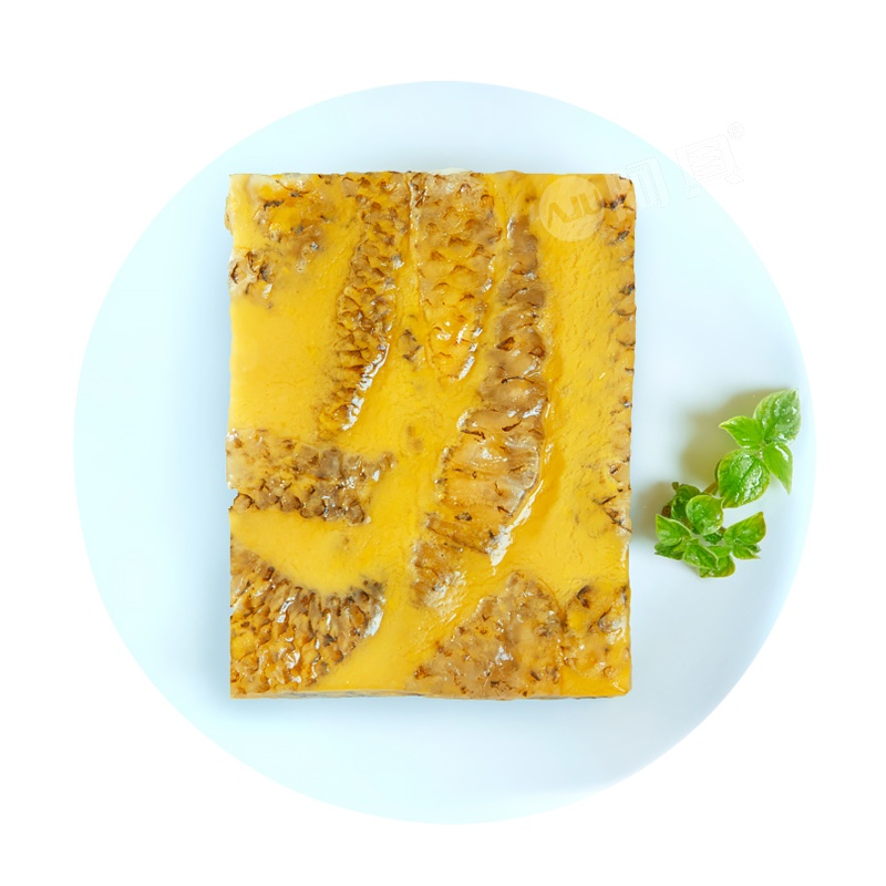 阿具 蛋黄鱼冻 香辣味 200g 自然解冻开袋切片切条切丁即食 海鲜水产