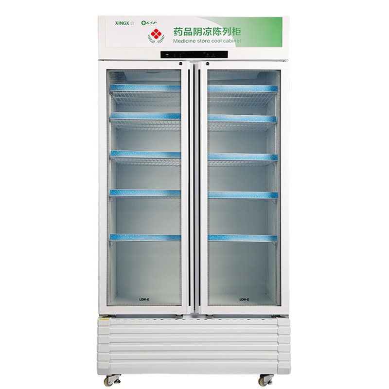 星星(XINGX)810升药品阴凉柜医药柜风冷无霜温湿双显智能WIFI侧开门商用冷藏展示柜YC-810WDF