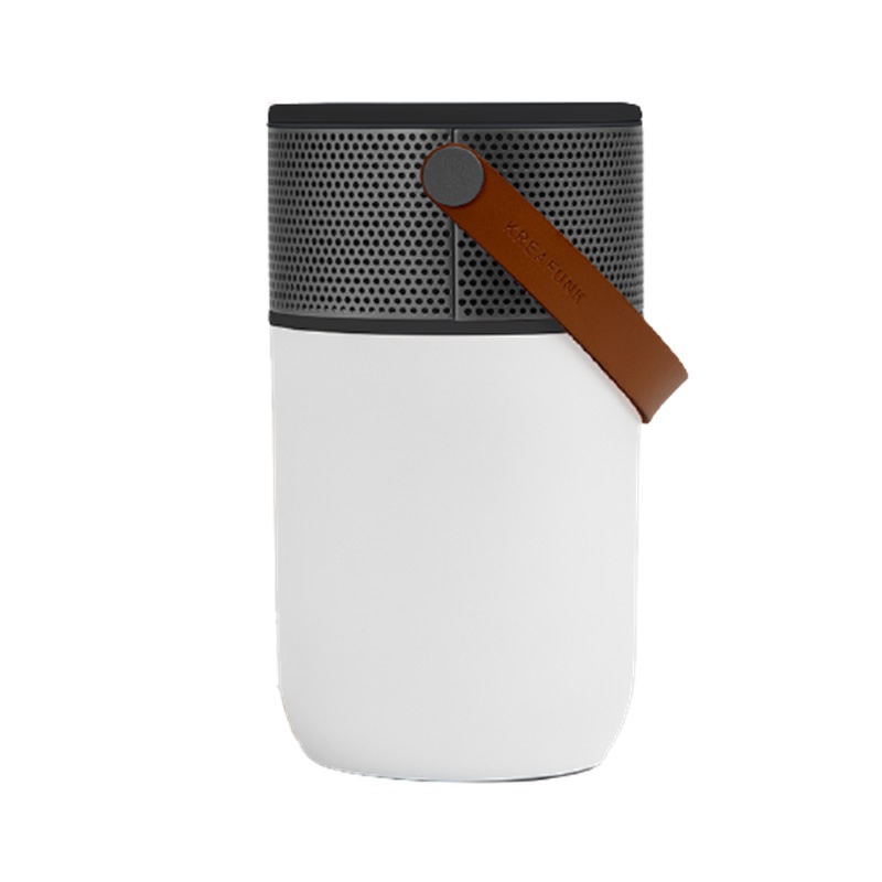 丹麦Kreafunk aGlow可调变色灯光无线充电蓝牙音箱户外家用便携照明音响 黑色特别版