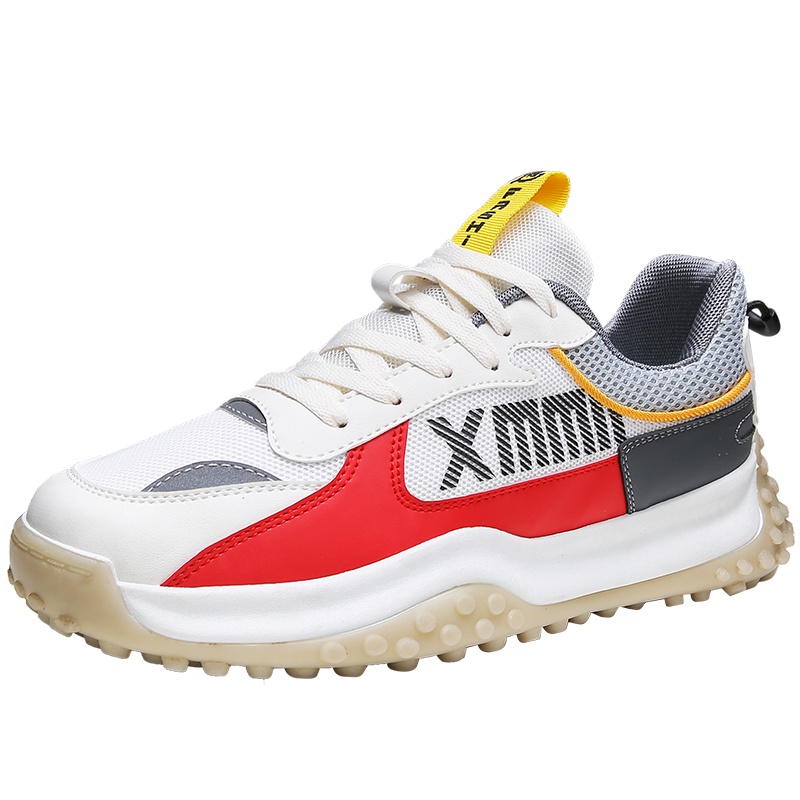 坚马老爹鞋男2021夏季新款薄款透气网面鞋子女鞋百搭情侣运动休闲鞋