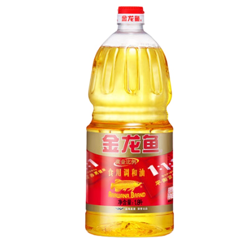 金龙鱼 黄金比例食用调和油 1.8L食用油