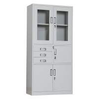 HiBoss文件柜办公柜钢制铁皮柜资料柜档案柜储物柜