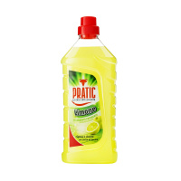 狐狸爸爸PRATIC地板清洁剂瓷砖木地板柠檬清新香地板净强力去污除菌除垢1250ml/瓶