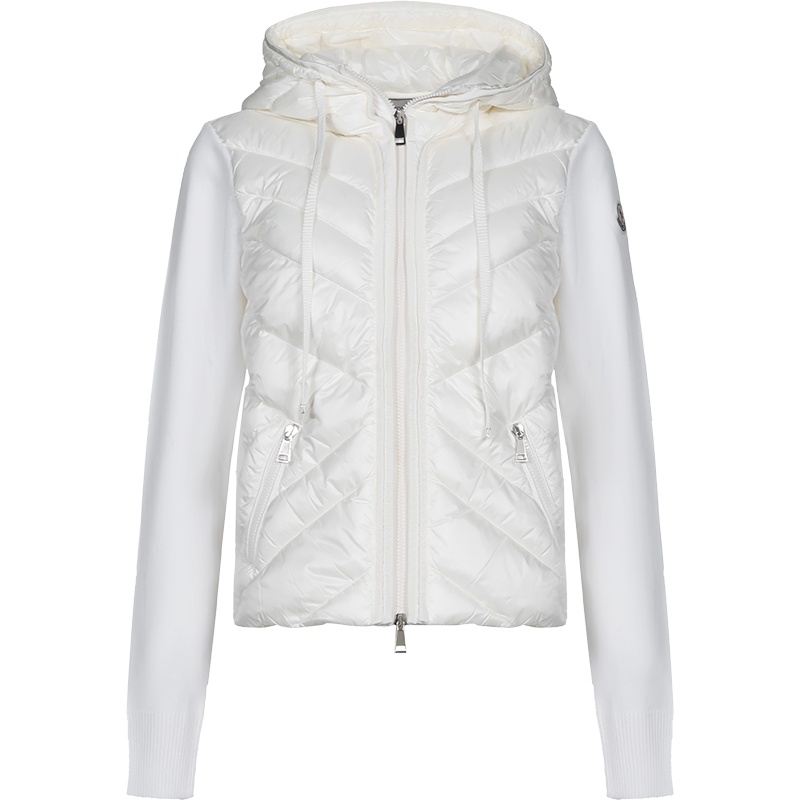 MONCLER 盟可睐 女士 聚酰胺纤维/羊毛鹅绒连帽夹克羽绒服 F2 093 9B52210 A9001