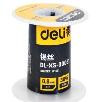 焊锡丝 得力DL-XS-30081(100g,0.8mm)