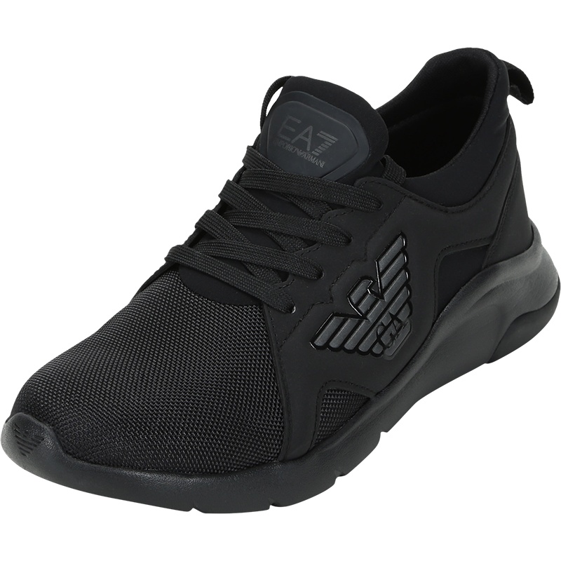 EMPORIO ARMANI EA7 阿玛尼 男士织物/聚氨酯系带休闲运动鞋 X8X056 XK169