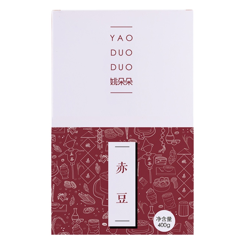 姚朵朵赤豆400g*1盒装红豆红小豆