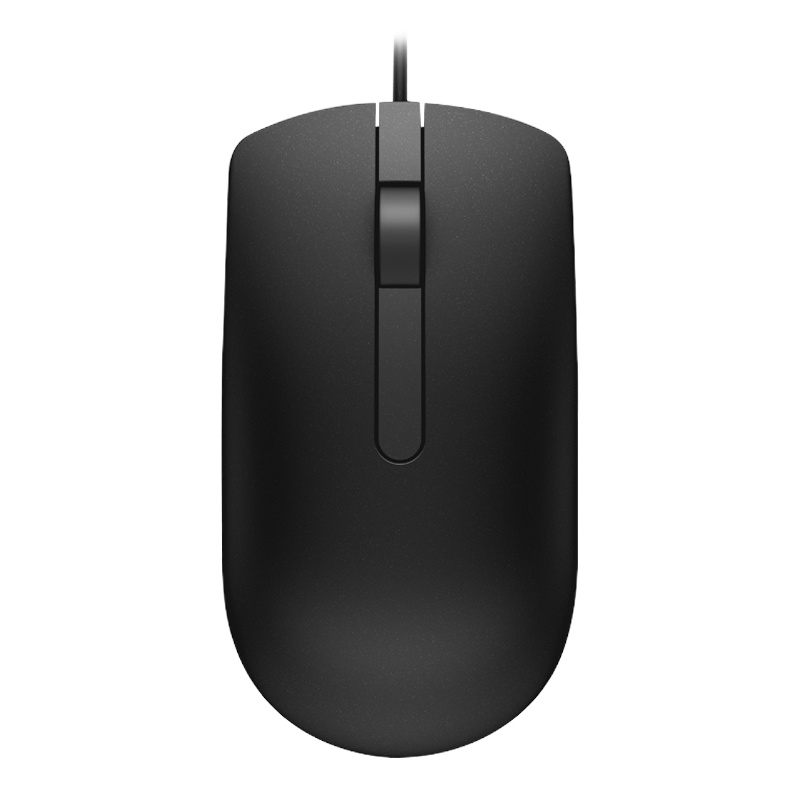 MS116 有线鼠标戴尔 商务办公鼠标(黑色)