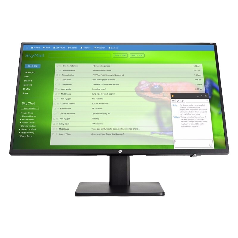 惠普Desktop Pro G2 MT 台式机套装 i5-9500/8G/1T/2G独显/Win10/23.8寸