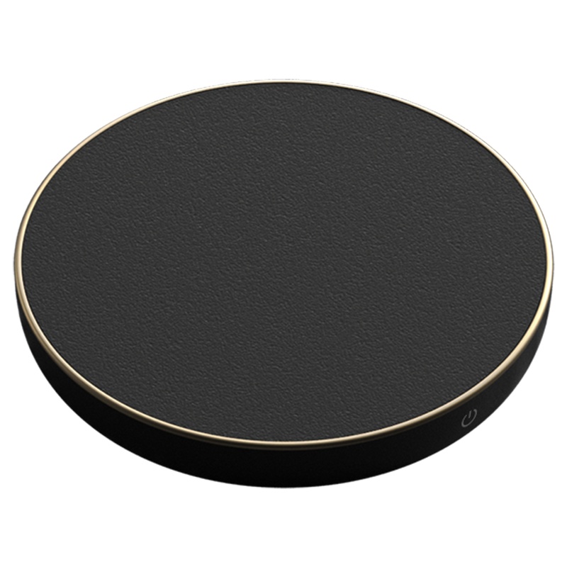 [苏宁自营]三界茶具 黑金保温底座加热杯垫暖暖杯55度杯 热牛奶神器暖杯垫恒温宝加热底座温茶器