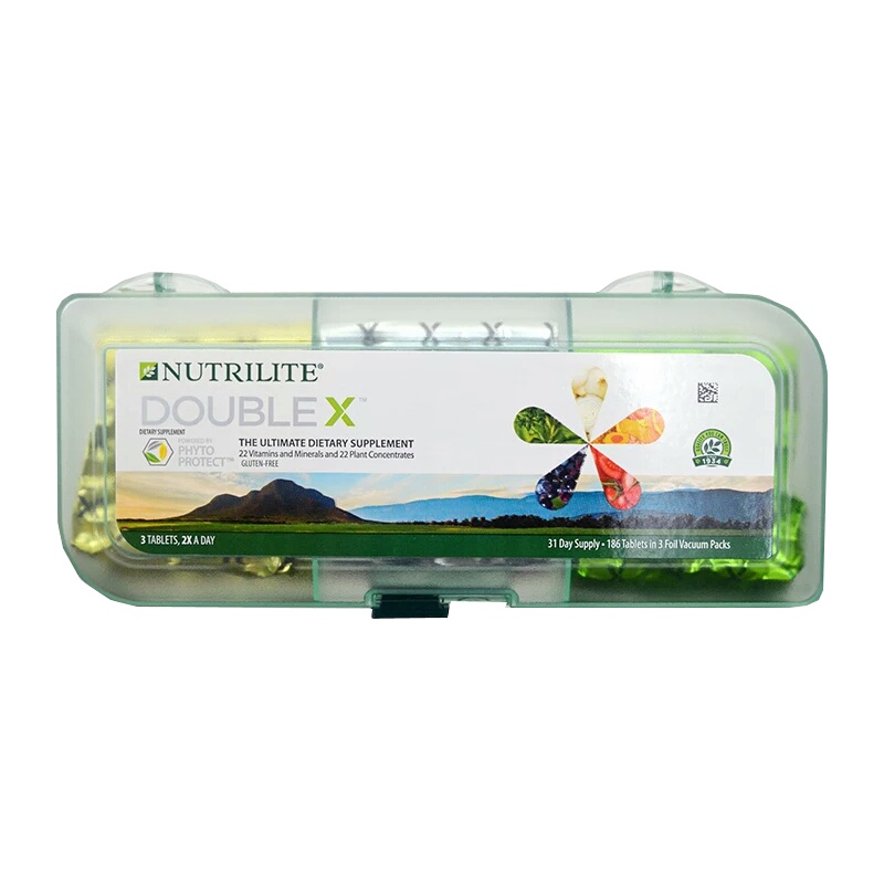 美国美产安利纽崔莱倍力健片 倍立健精装大宝X多种复合维生素 186片