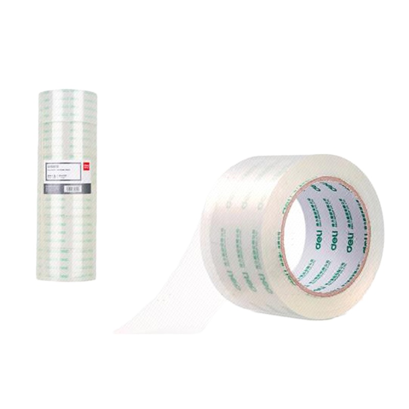 得力超透明封箱胶带,10卷装