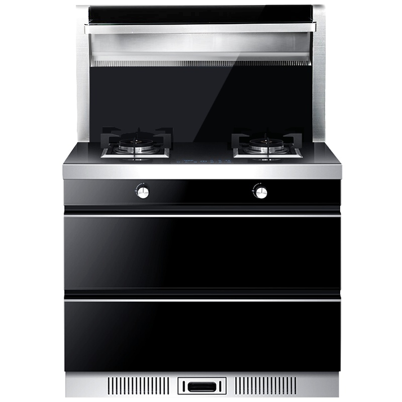 培恩集成灶一体灶JJZY-P9EF1X电热自动清洗侧吸下排式集成环保灶 头部保温自动防火墙油烟机灶具套装