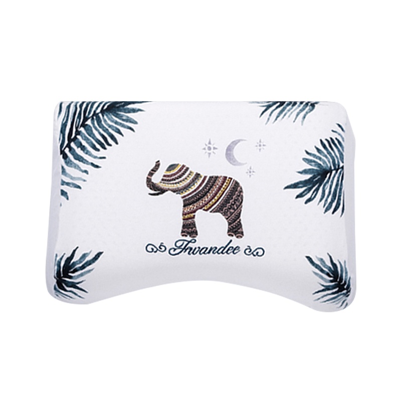 梵蒂Fwandee泰国原装进口天然乳胶枕头 弓形护肩枕 配内外专用纯棉枕头套 护颈椎防螨抗菌透气排汗多功能