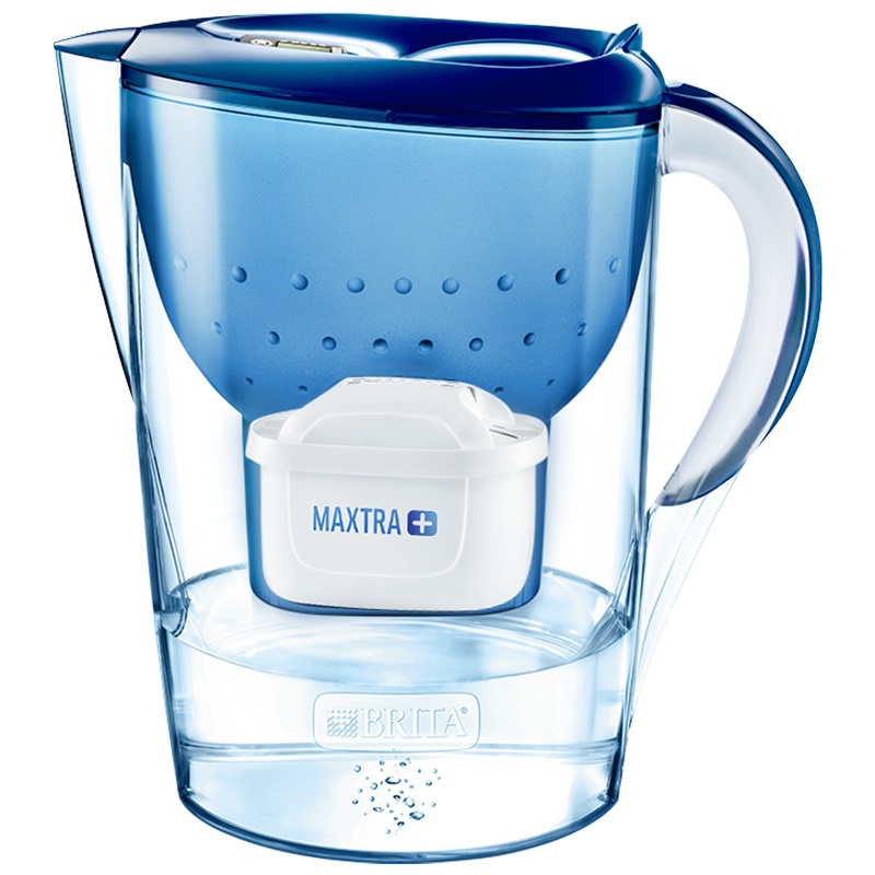 碧然德(BRITA)过滤净水器 家用滤水壶 净水壶 海洋系列3.5L蓝色一壶1芯装