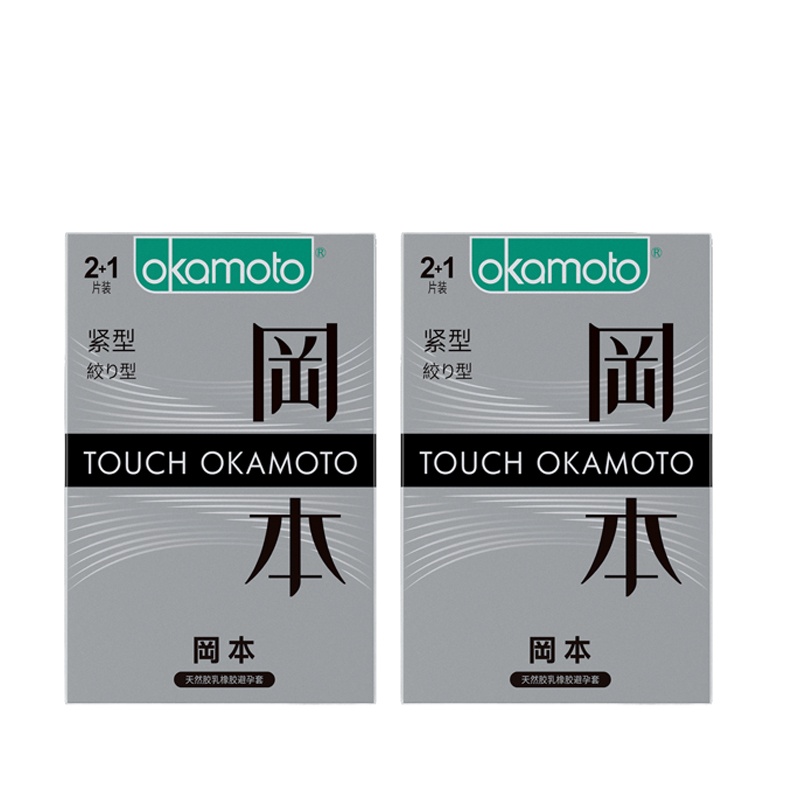 冈本 避孕套 安全套 至感超薄 6片装 男用超薄套套计生成人用品原装进口okamo