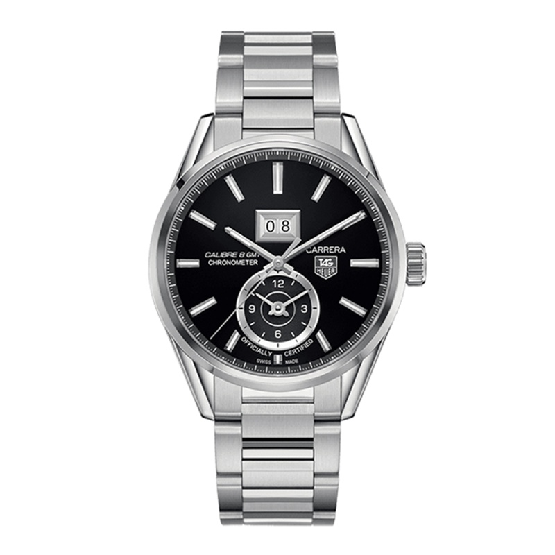 泰格豪雅(TAG Heuer)瑞士手表 卡莱拉系列精钢自动机械男士搜表WAR5010.BA0723