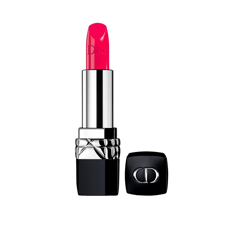 迪奥(Dior)烈艳蓝金唇膏3.5g 520# FEEL GOOD 烈艳口红 唇膏 滋润