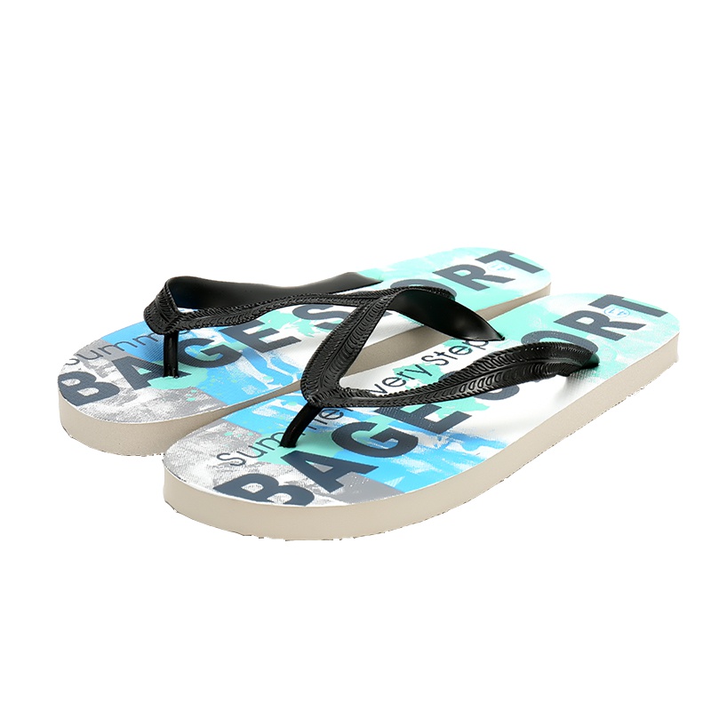 八哥拖鞋夏季新款青年男室外人字拖学生时尚简约潮流沙滩拖鞋