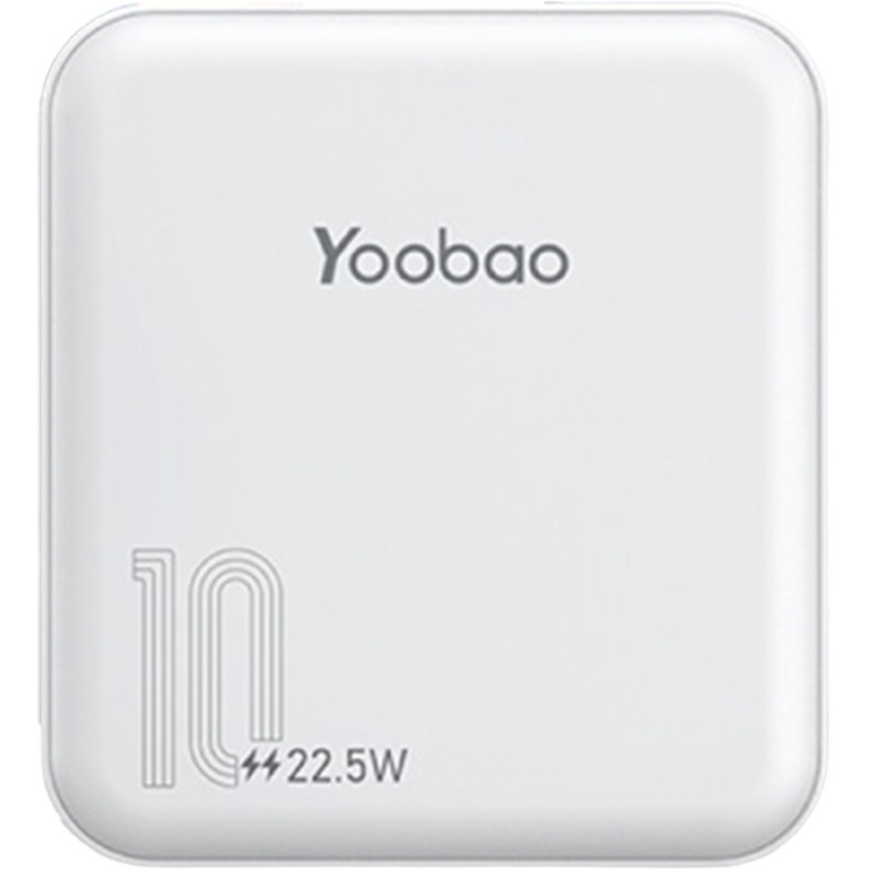 羽博 充电宝移动电源YB-6024Q 抹茶绿 10000mAh 小巧便携pd快充20w闪充适用于华为苹果移动电源