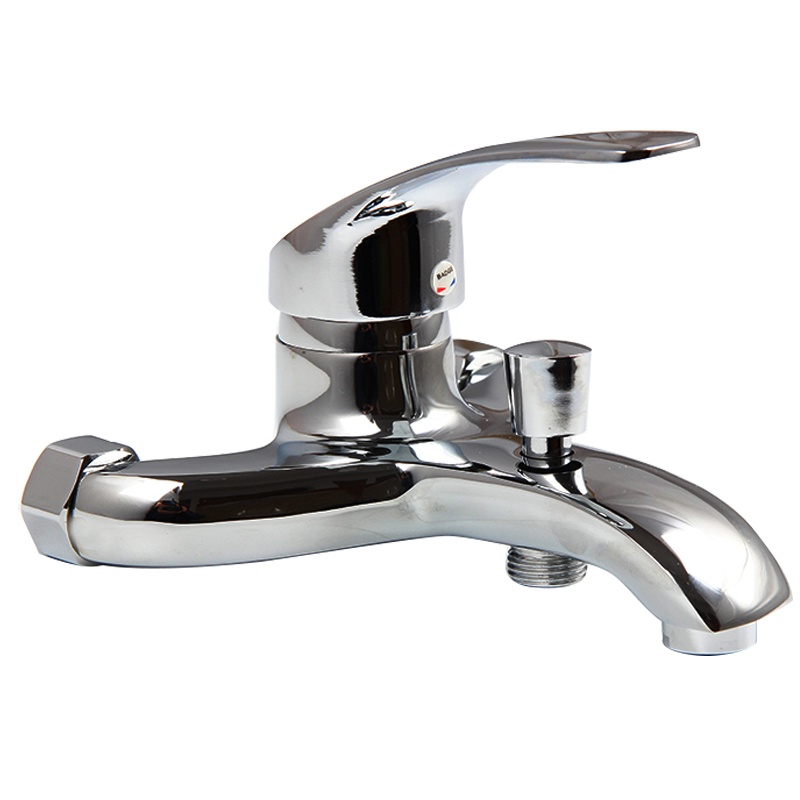 卫浴龙头浴缸淋浴龙头全铜混水阀冷热水龙头浴室简易增压花洒套装三联花洒淋浴器配件