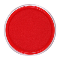 晨光(M&G)文具80mm红色快干透明印台 圆形财务专用印泥印台 原子印油印台/10个装AYZ97512