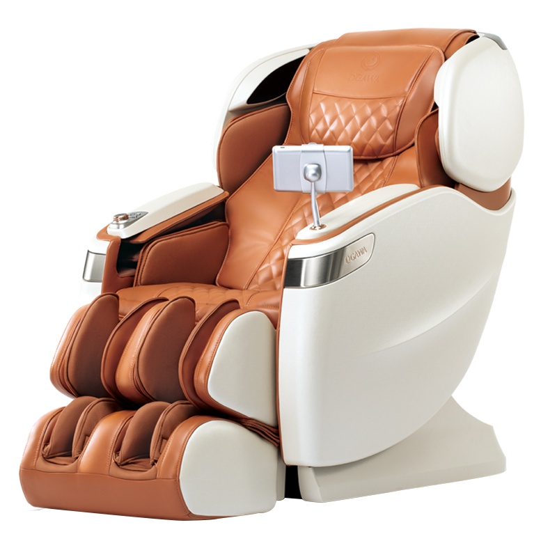 奥佳华(OGAWA)按摩椅OG-7598c 典雅褐 4D温感机芯 家用全自动太空舱零重力 按摩沙发