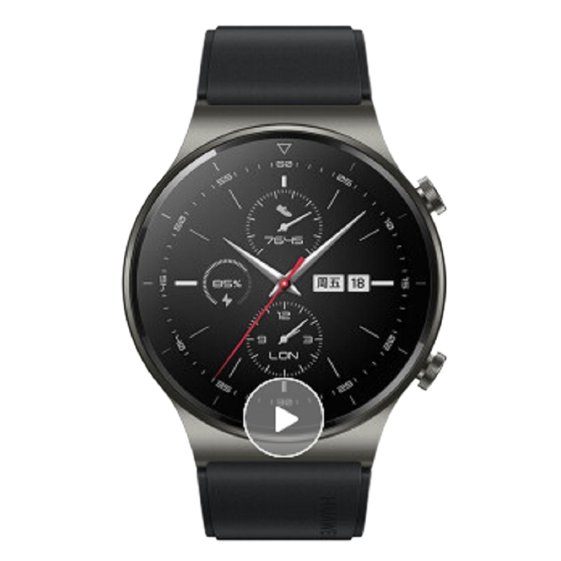 华为手表WATCH GT2 Pro ( 运动智能手表 两周续航/蓝牙通话/蓝宝石镜面/专业运动/应用生态 46mm黑)
