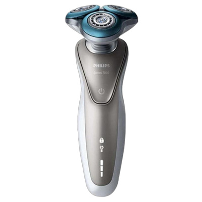 [微珠涂层]飞利浦(Philips) S7510 电动剃须刀 旋转式三刀头 全身水洗 干湿两用 充电式男士刮胡刀