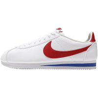 NIKE耐克男鞋休闲鞋阿甘系列复古潮搭运动鞋 749571 749571-154白+校园红+校园宝蓝 39码