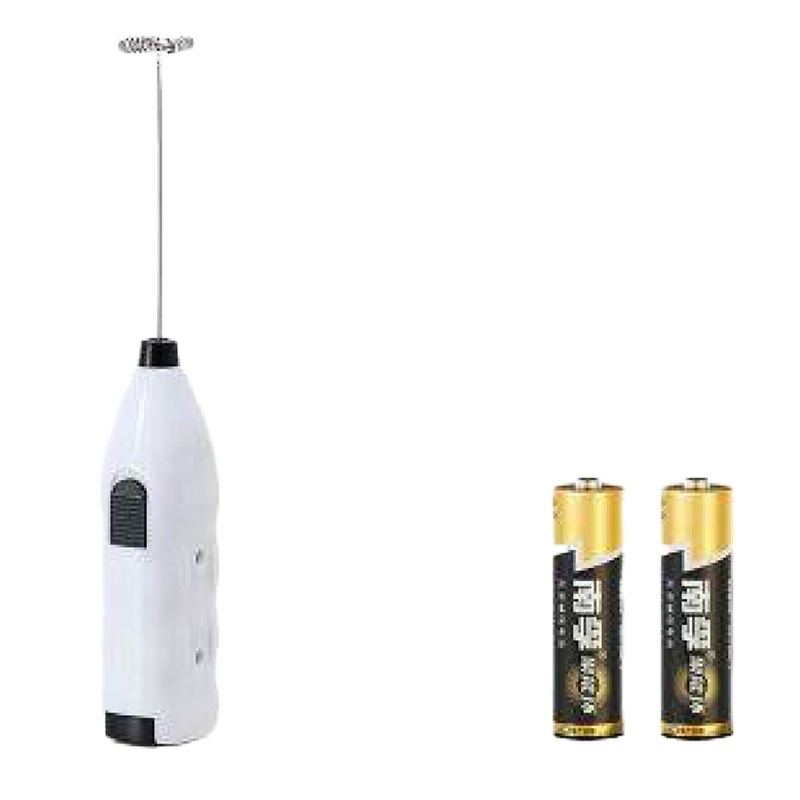 电动打蛋器家用鸡蛋手持搅拌棒和面打奶器烘焙工具奶油打发器 FENGHOU 打蛋器+电池