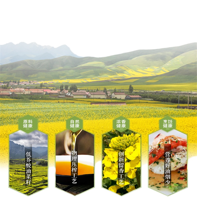 菜籽油 1.8L 100起订