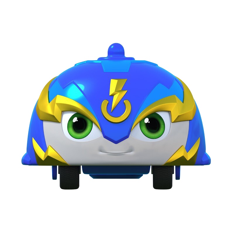 三宝 炫斗小Q陀螺炫动小Q车第四代对战斗盘旋转陀螺雷轰轰炎小火激战儿童玩具 合金版陀螺-雷轰轰(308102)