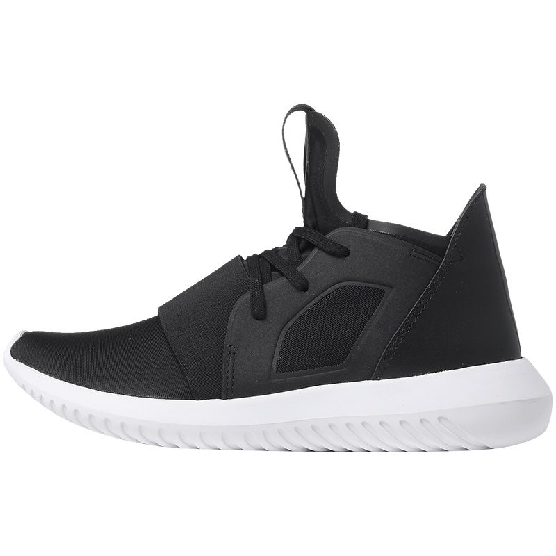 【自营】adidas阿迪达斯三叶草女鞋运动鞋低帮TUBULAR休闲鞋S75249 S75249一号黑+一号黑+亮白