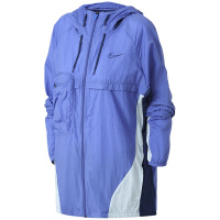 NIKE耐克男装外套透气机织连帽跑步健身开衫运动服CU5000