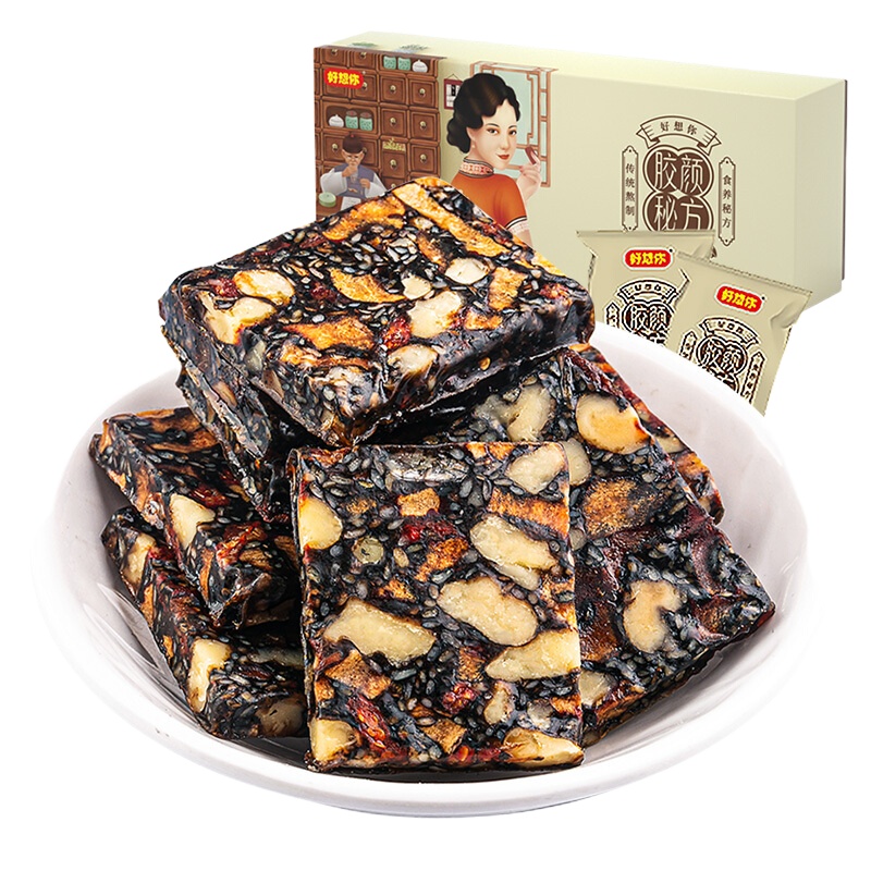 好想你阿胶糕即食阿胶红枣枸杞型300g/盒（节假日不发货）